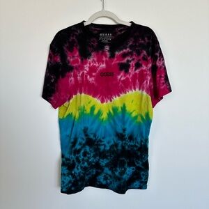 Guess Tie Dye Tee | Size Medium